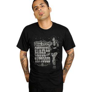 Men's Rock Steady Stewed Screwed and Tattooed Tee